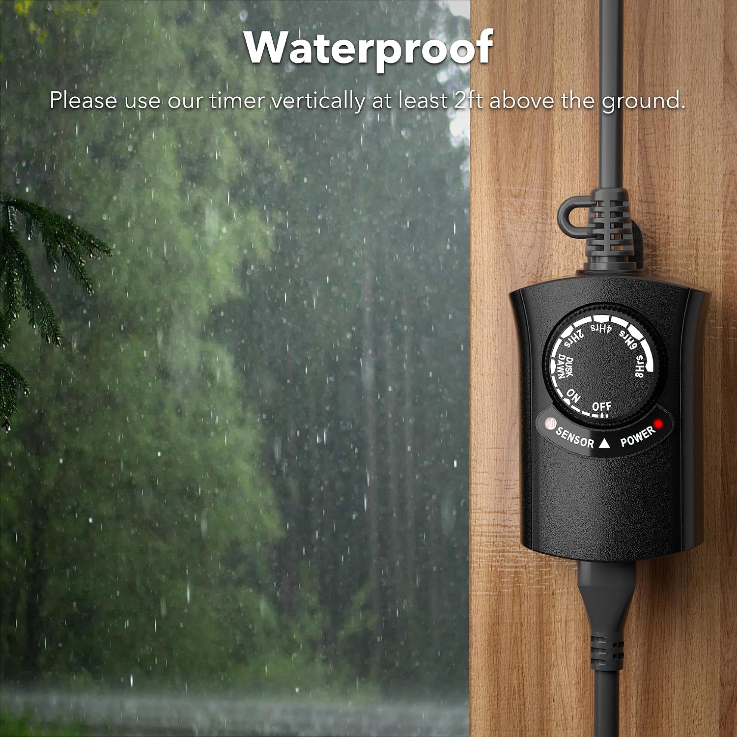 Detalle de HBN Outdoor Light Timer 15A
