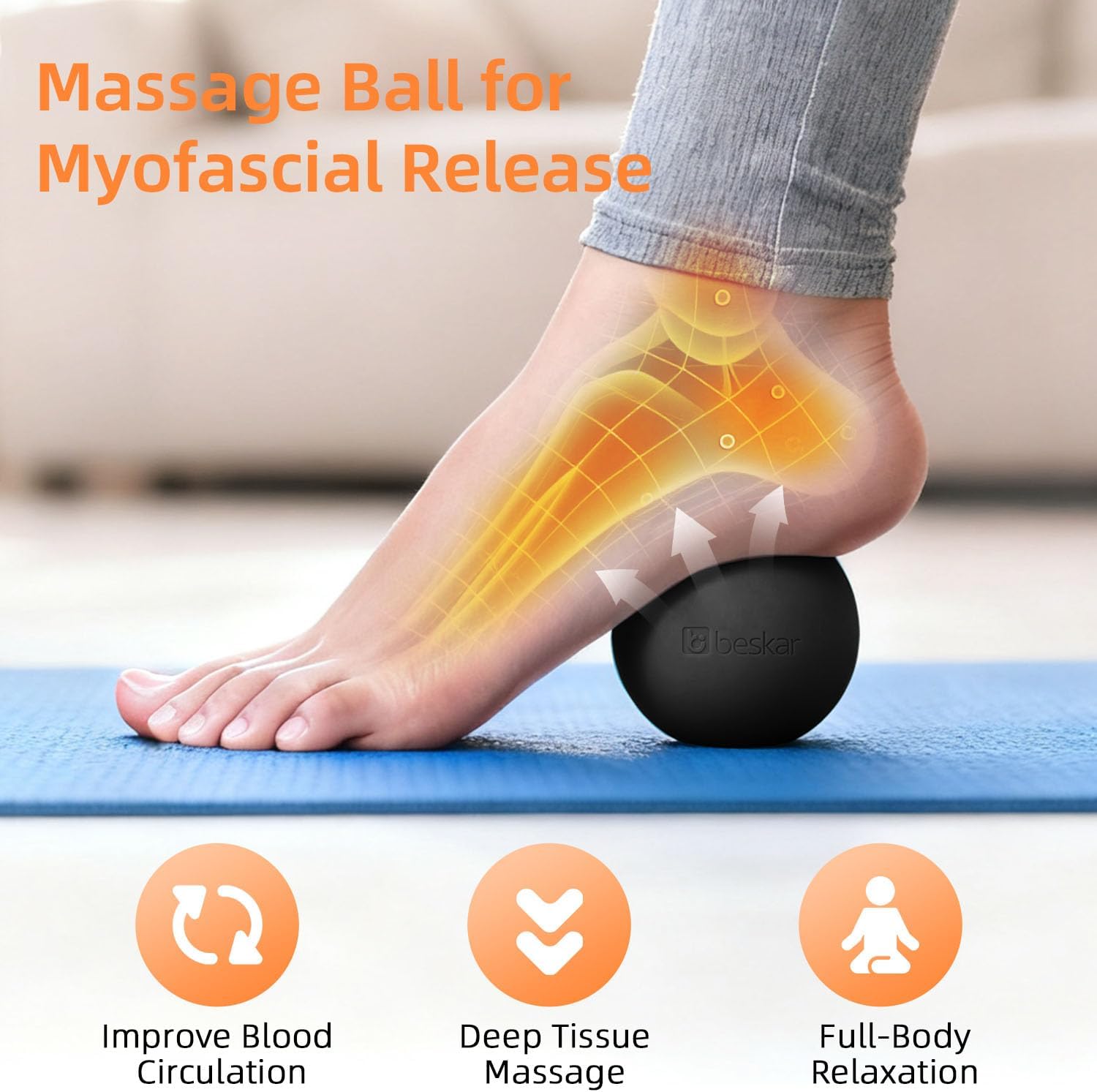 Thumbnail 1 de Massage Lacrosse Balls for Myofascial Release 🏐