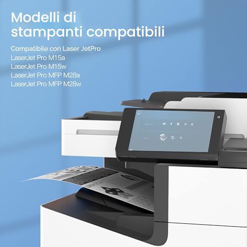 Detalle 2 de GPC Image 44A Toner Compatibile CF244A Nero 2 Pack per HP LaserJet Pro M15/M28 – Prestazioni affidabili