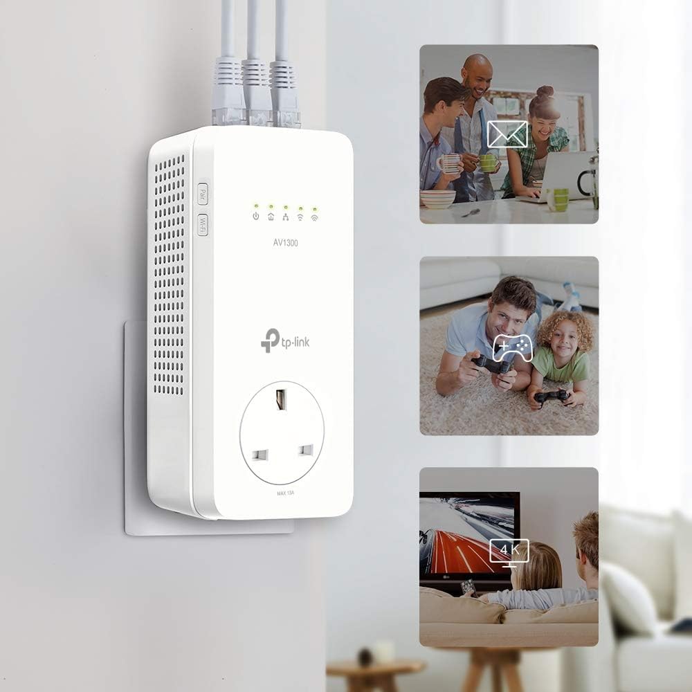 Thumbnail 5 de TP-Link TL-WPA8631P powerline Wi-Fi extender