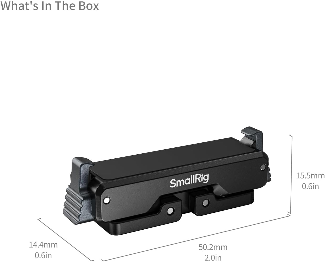 Detalle de SMALLRIG Supporto adattatore per Insta360 GO Ultra 5919