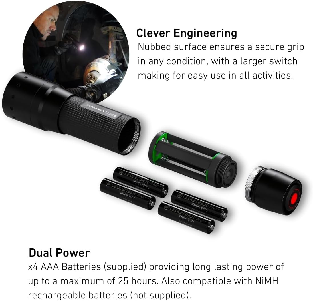 Thumbnail 2 de Ledlenser P7 Core (2020) LED Torch — 450 lm, Up to 25h, Focusable 300m Beam, AAA powered