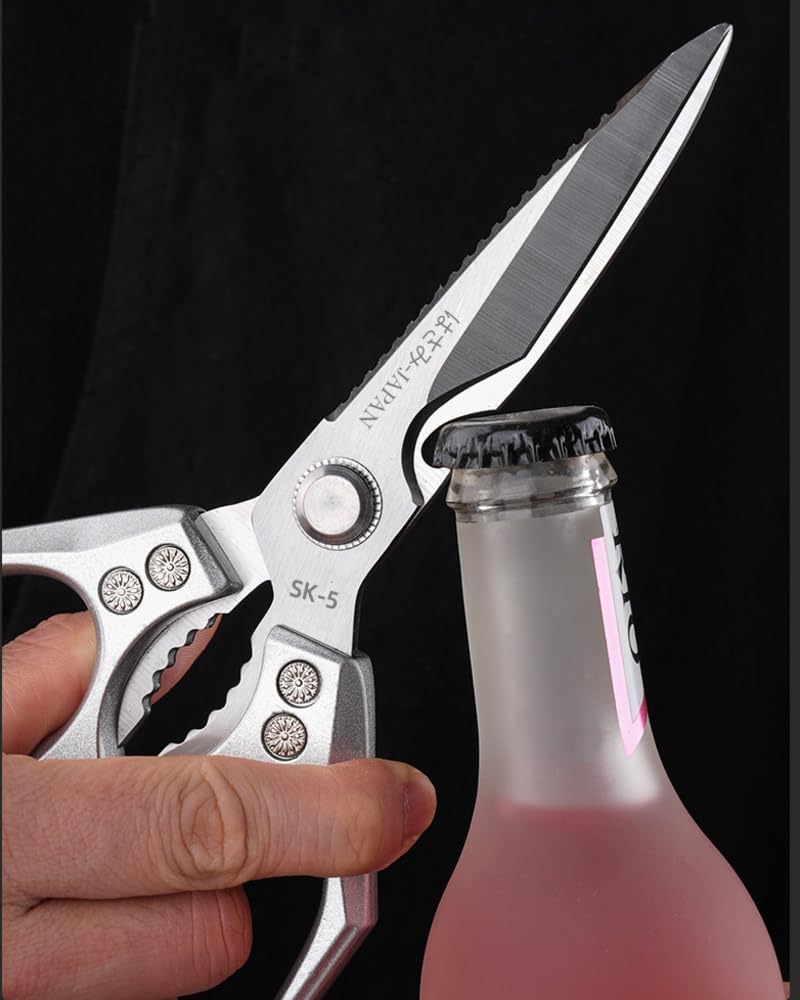 Detalle de Premium Kitchen Scissors: Heavy-Duty Stainless Steel Kitchen Shears