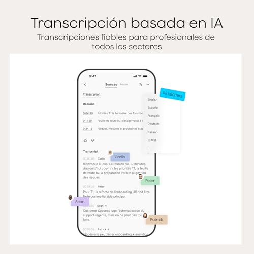 Thumbnail 5 de Plaud Note Pro: Grabadora de Voz IA con Transcripción, Resumen y Gestión de Llamadas