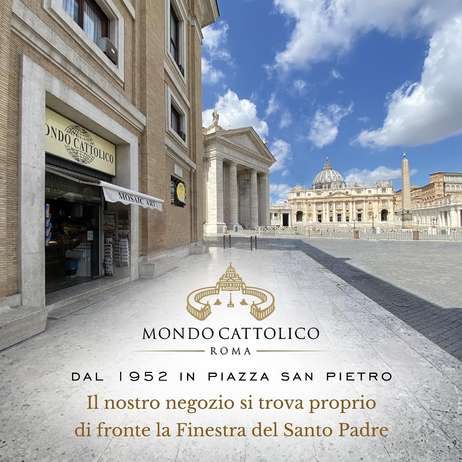 Detalle de Mondo Cattolico Rosario della Vergine Miracolosa con Vetro Variegato su Catena in Ottone Dorato