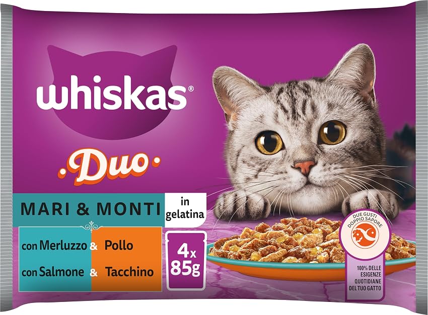 Detalle de Whiskas Tasty Duo Surf & Turf 13 x 85 g 🐱