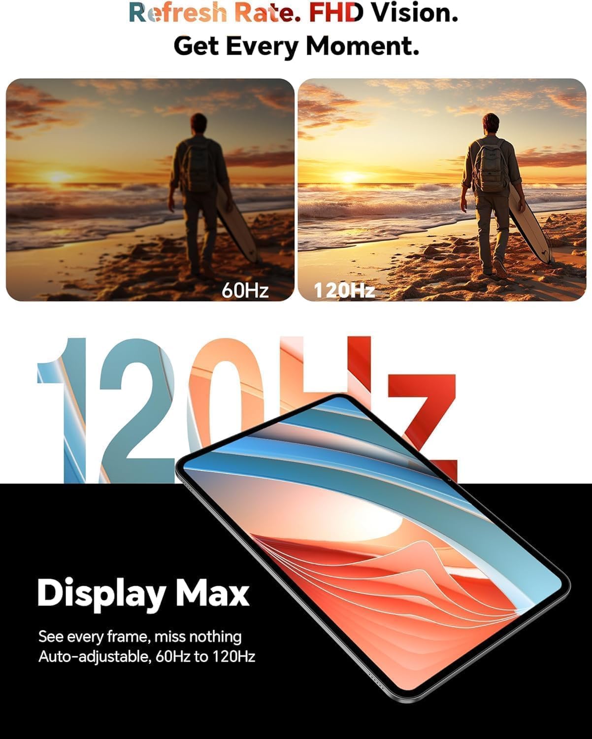 Thumbnail 2 de TECLAST T65: Tablet 13,4" con 120 Hz, 26 GB RAM, doppia SIM 4G/5G e kit completo (tastiera + penna)