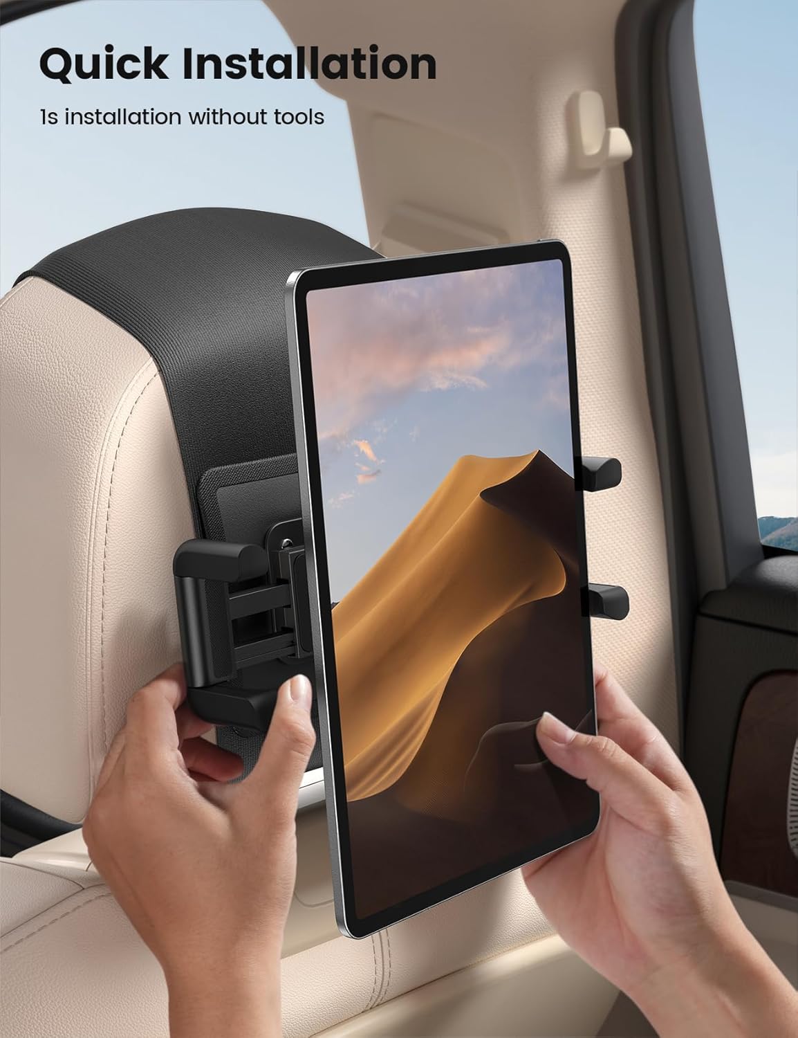 Thumbnail 5 de Lamicall Car Tablet Holder 360° rotating for iPad