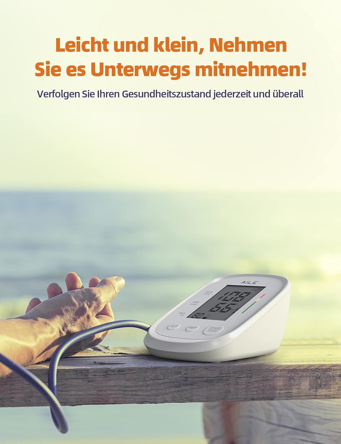 Thumbnail 5 de AILE Oberarm-Blutdruckmessgerät 22–42 cm 📋