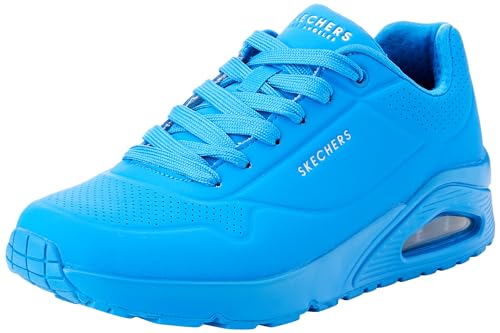 Imagen de Skechers Men's Uno Stand on Air Sneaker – Blue Durabuck Mesh, 11 UK en OfertitasTOP
