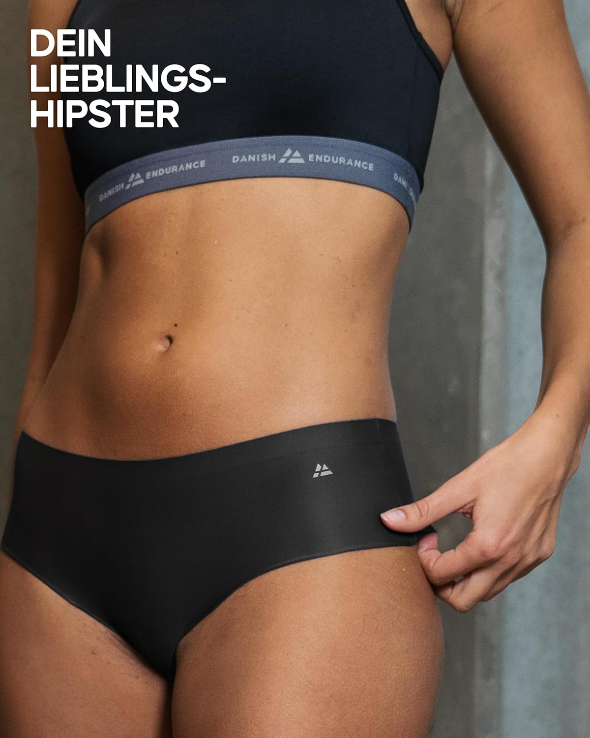 Thumbnail 3 de Danish Endurance Unsichtbare Hipster-Slips für Damen, nahtlos, Laserschnitt – 3 oder 5 Stück