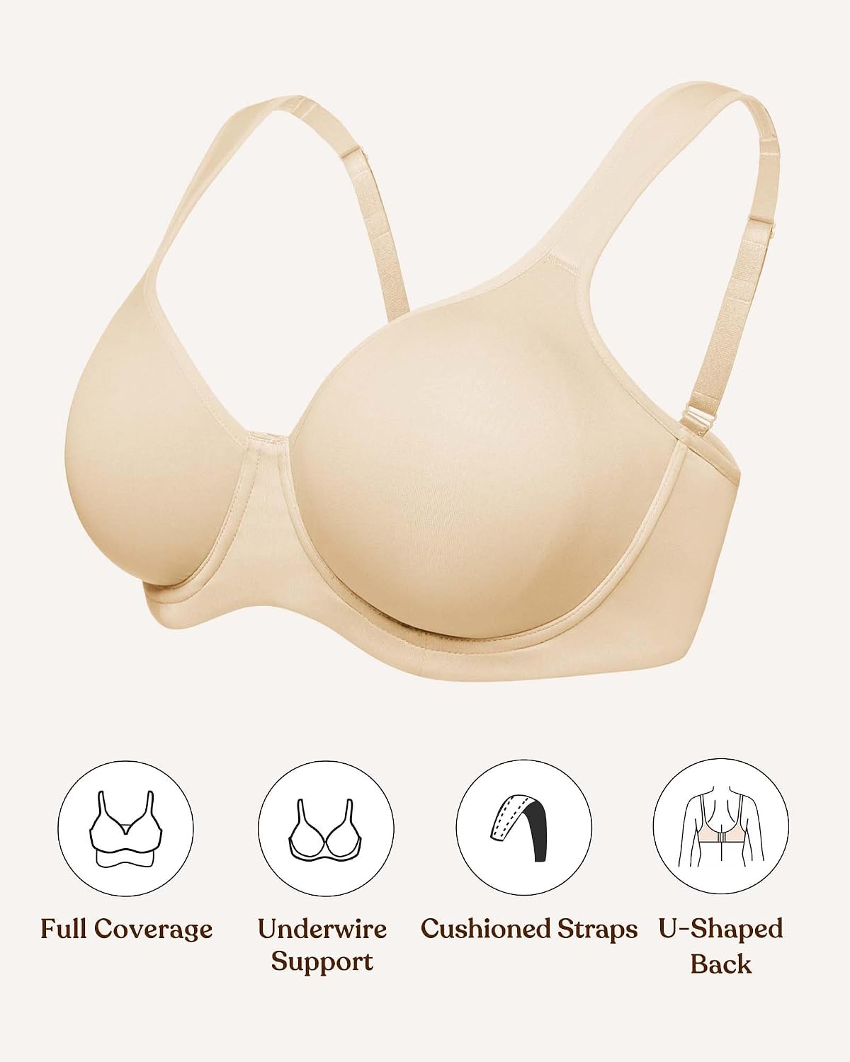 Thumbnail 6 de HSIA Joan Ultimate Soft Minimizer Bra 1X