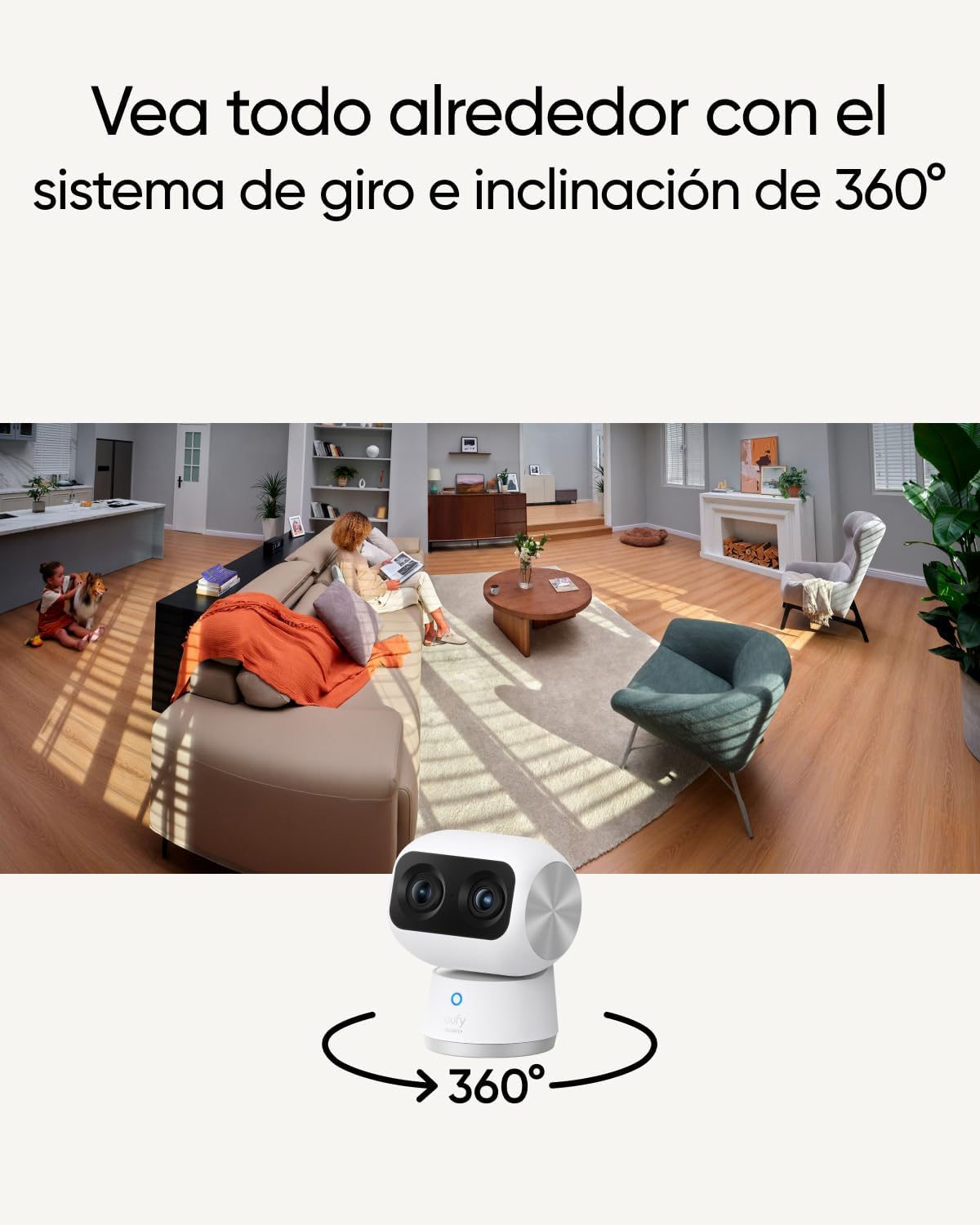 Thumbnail 4 de eufy Security Indoor CAM S350 4K PTZ 360°