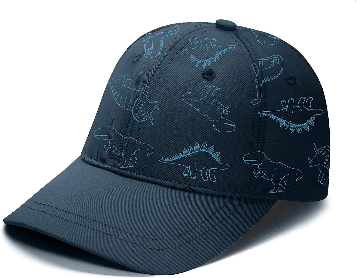 Thumbnail 6 de TOMEEK Kinder-Sonnenhut Baseball Cap mit verstellbarer Größe und Dinosaurier-Print (Anti-UV)