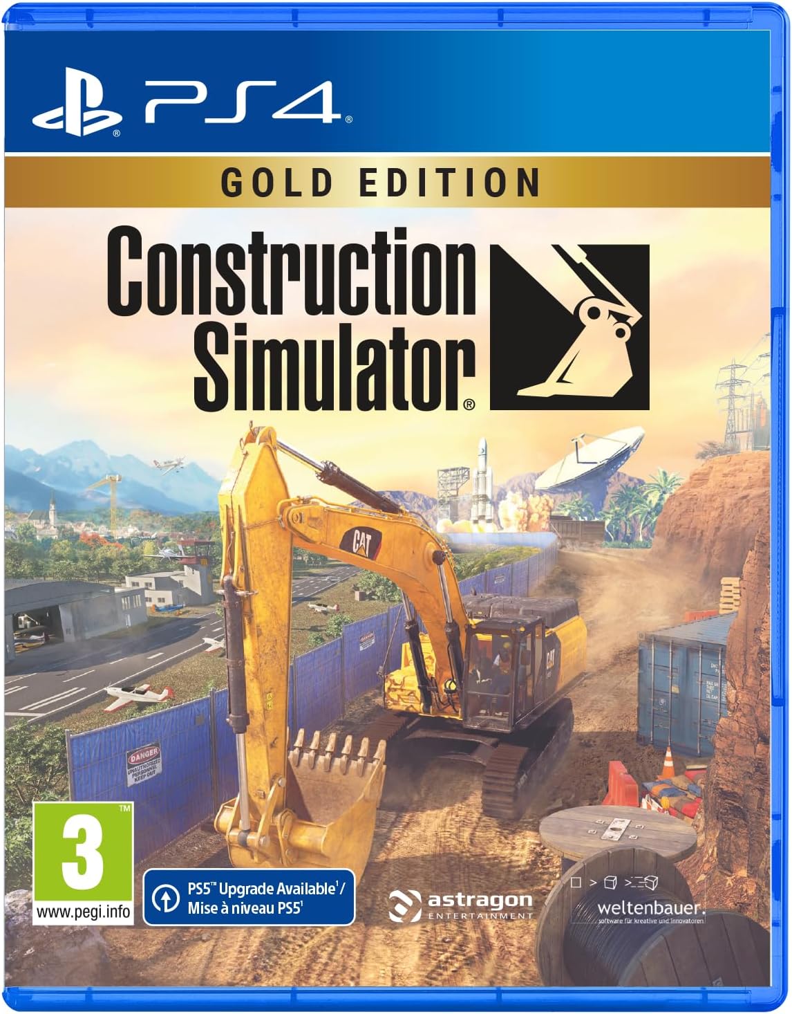 Detalle de Construction Simulator: Gold Edition na PS4 – ponad 100 maszyn i 200 misji