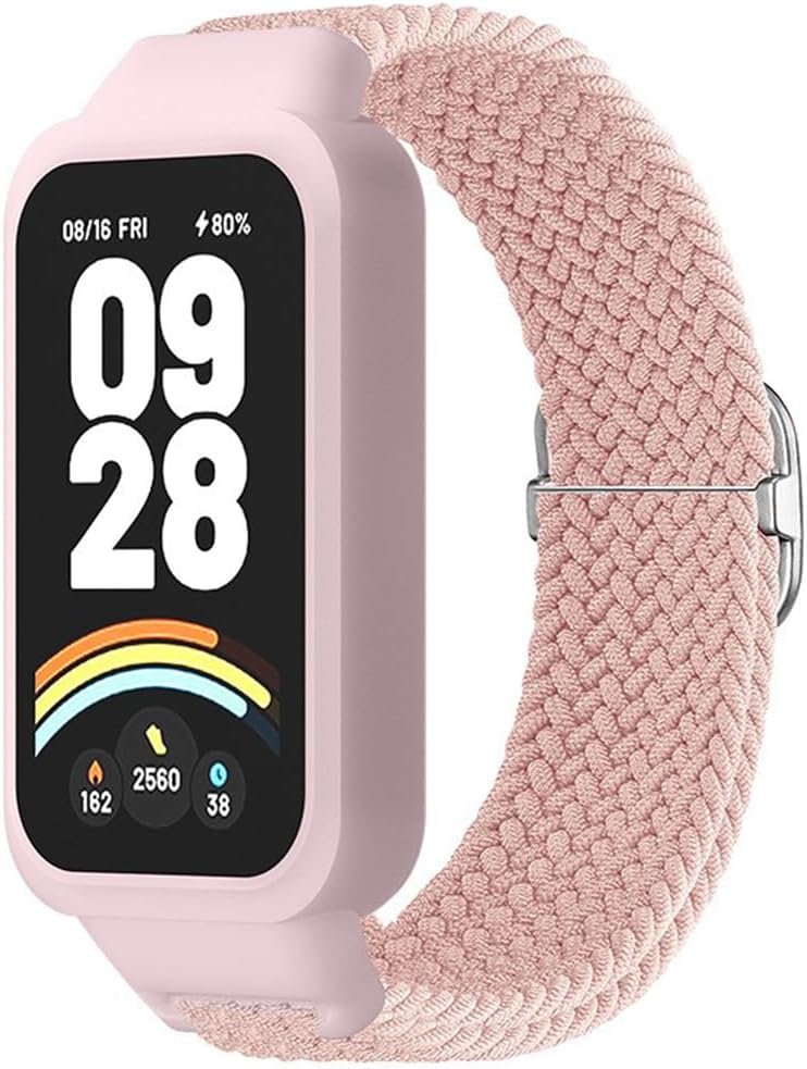 Thumbnail 6 de FYISWHO Nylon Watch Strap for Xiaomi Smart Band 9 Active / Redmi Smart Band 3 – Sport Replacement Band