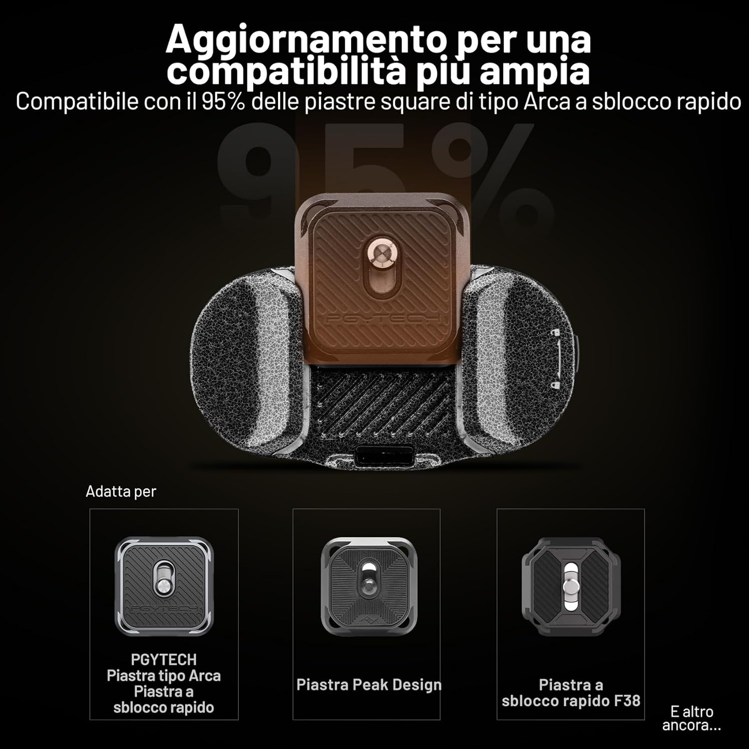 Thumbnail 1 de PGYTECH Beetle V2 Clip fotocamera Arca