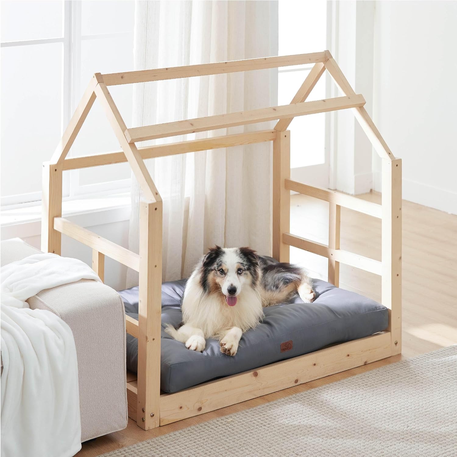 Thumbnail 3 de Bedsure Washable Dog Bed 111x89x9cm