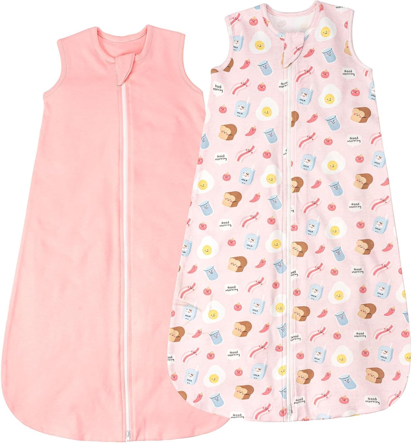 Thumbnail 6 de LILBESTIE Baby Sleeping Bag 0.5 Tog 6-12 Months – 100% Cotton, Lightweight Summer Sleep Sack (Pink Flower)