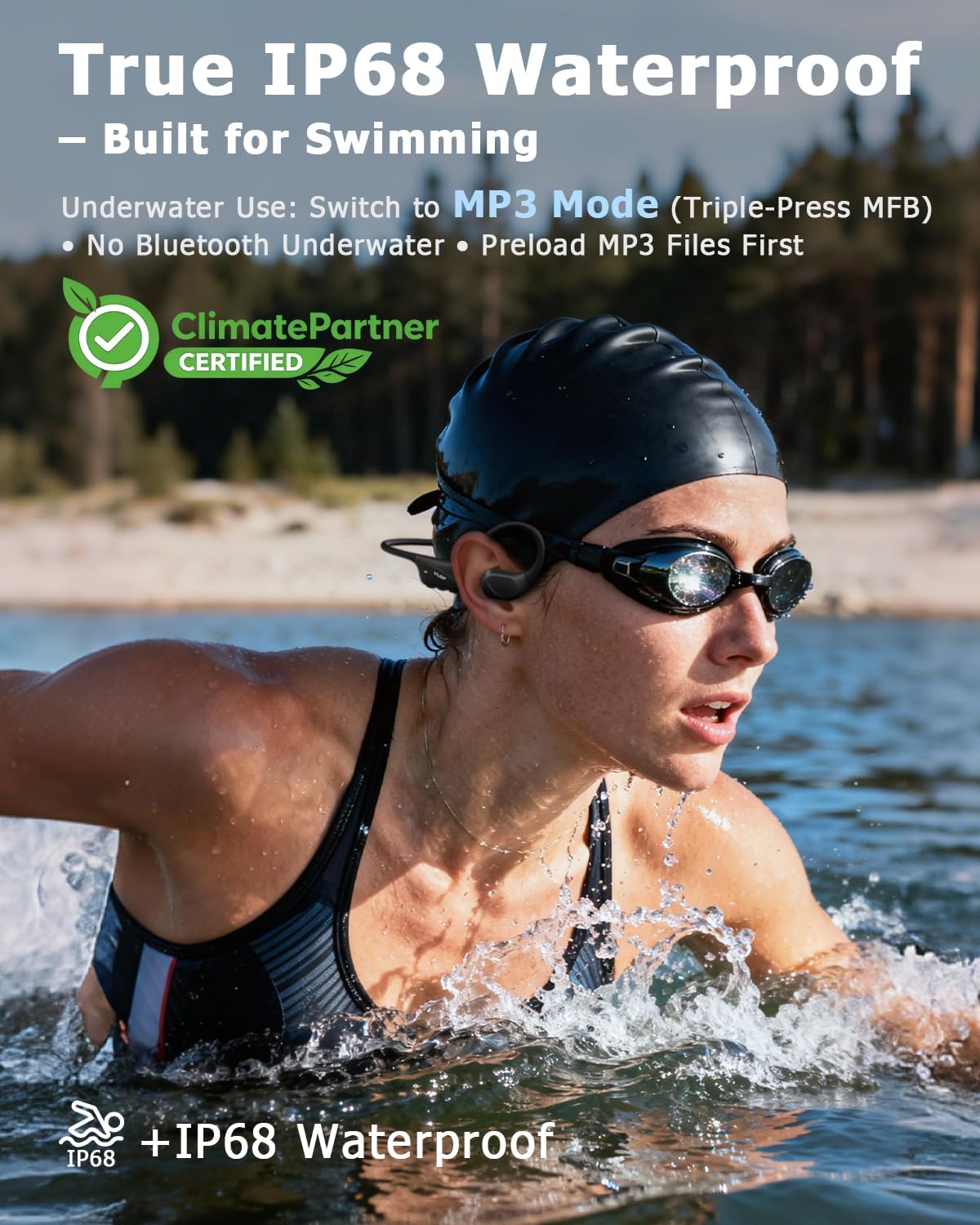 Thumbnail 2 de VLOP Bone Conduction Swim Headphones IP68