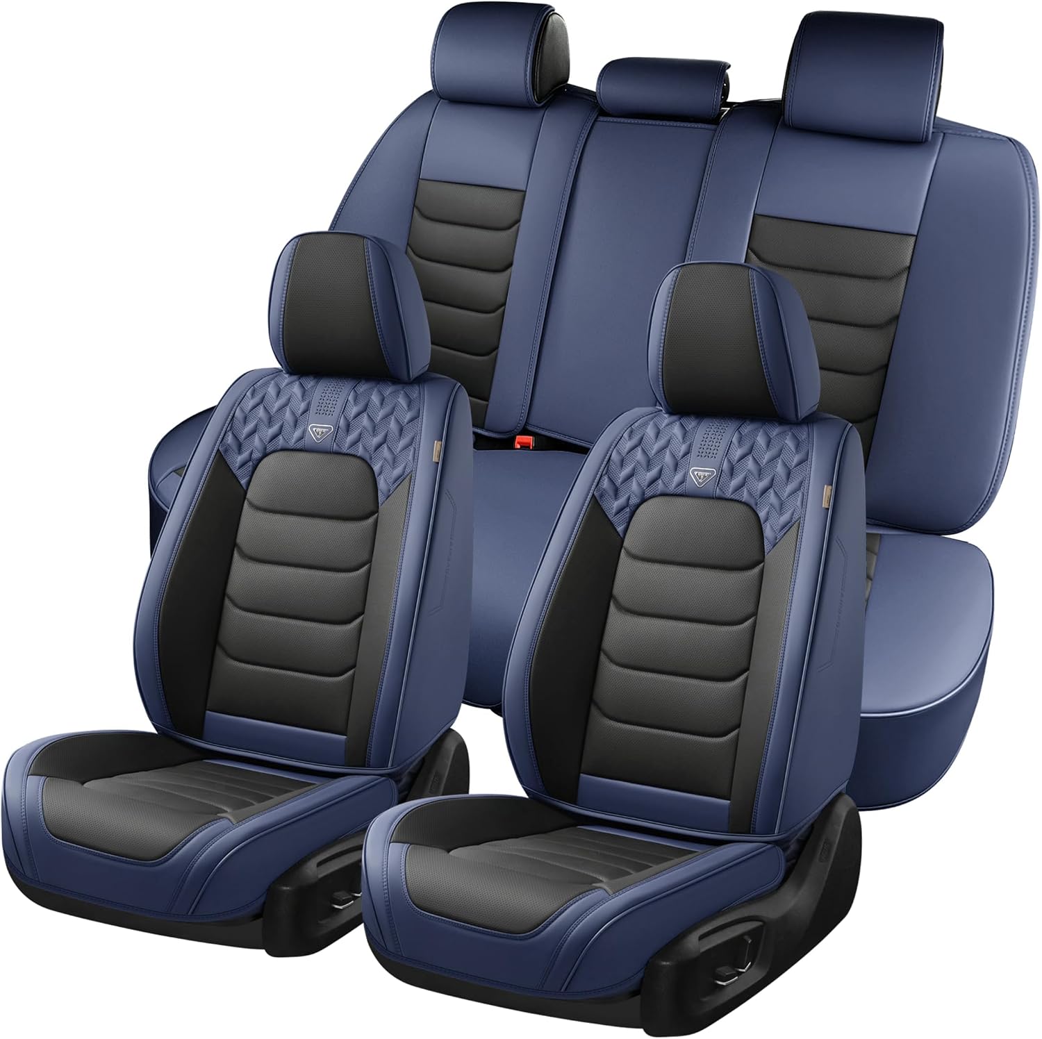 Detalle de FLORICH Faux Leather Car Seat Covers