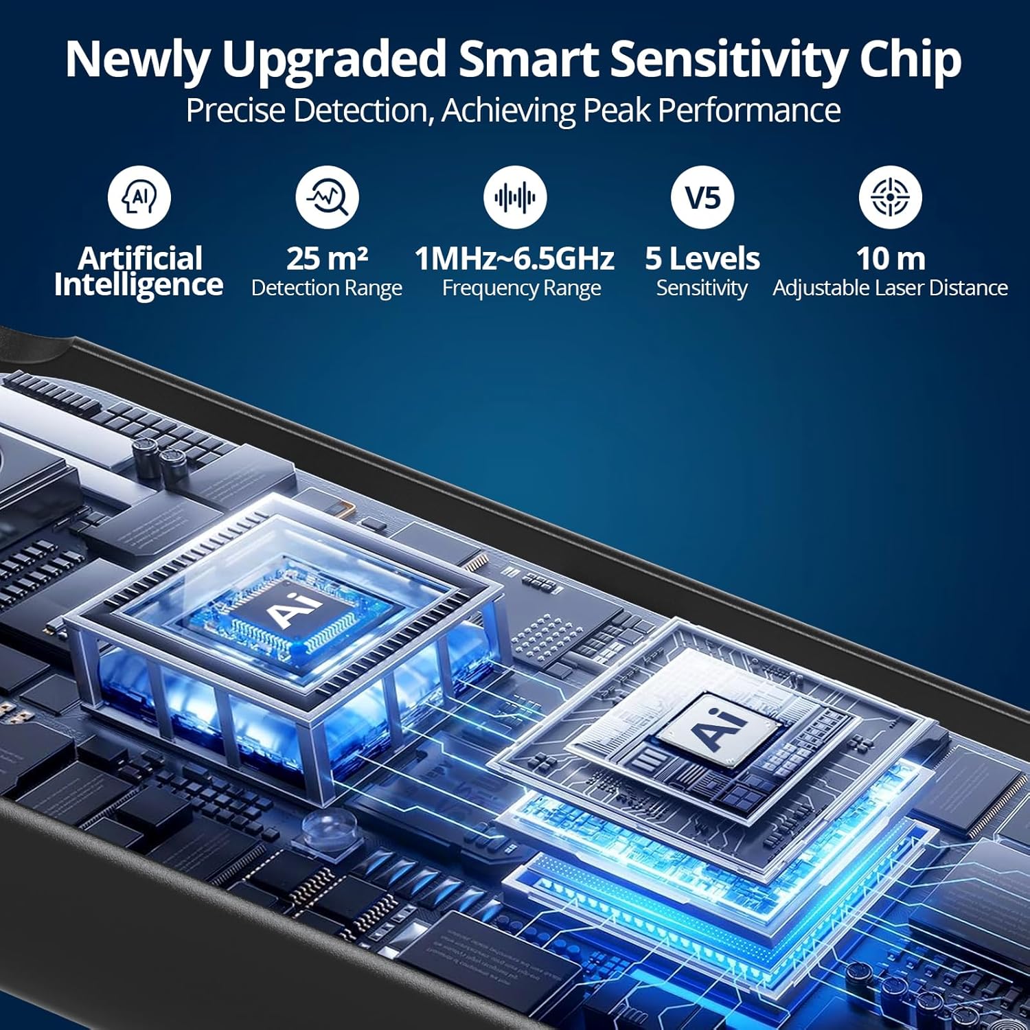 Thumbnail 2 de Hidden Camera Detector 5‑Level Sensitivity