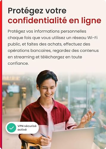 Detalle 2 de McAfee Total Protection 10 appareils 2026 – Abonnement 12 mois sur Amazon