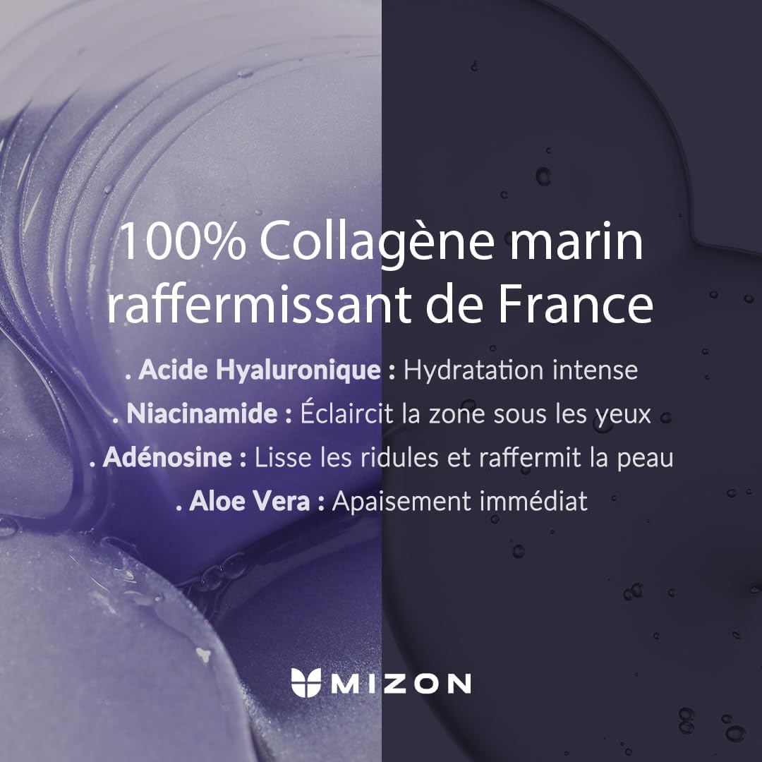 Detalle 2 de MIZON COLLAGEN EYE GEL PATCH (x60) 60 unités 👁
