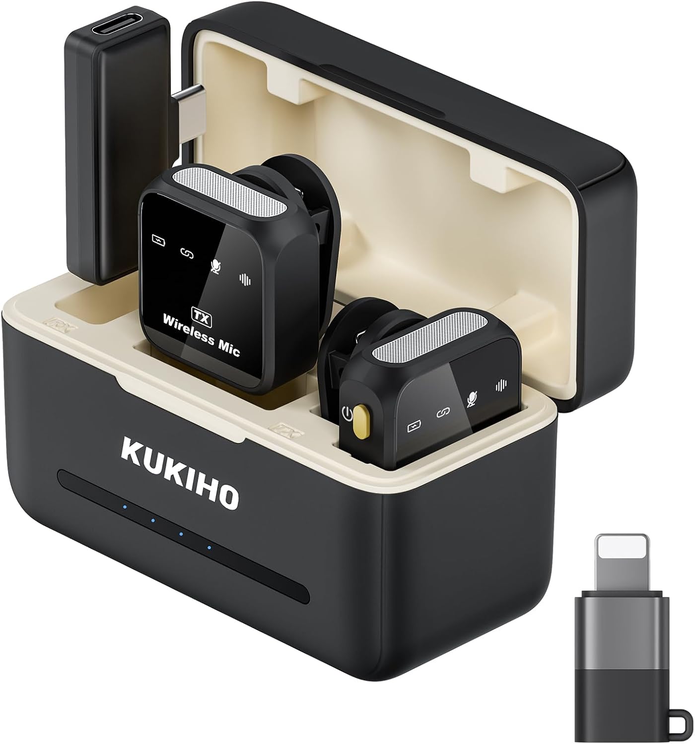 Detalle de Wireless Lavalier Microphone 80h Battery Life ๐ค