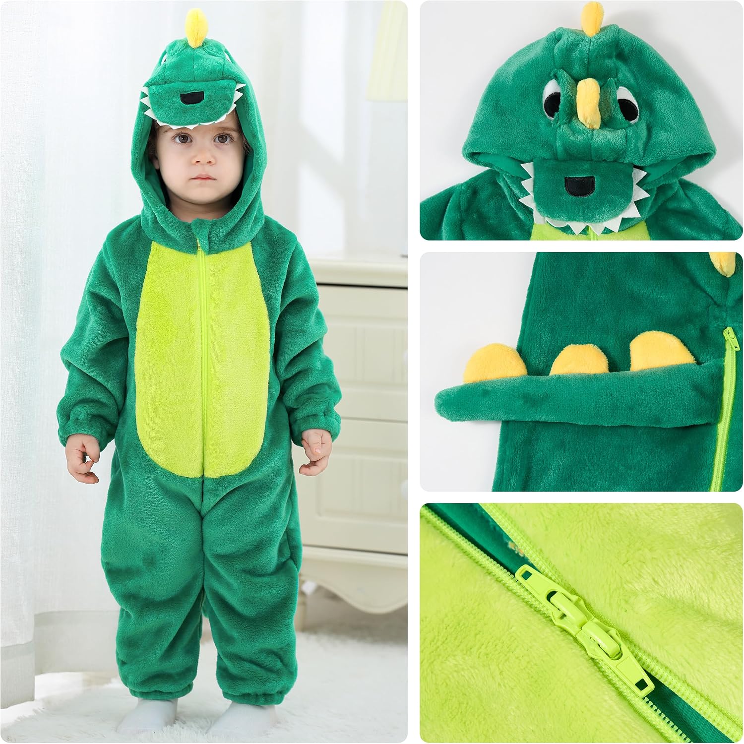 Thumbnail 2 de LOLANTA Costume dinosaure bébé capuche