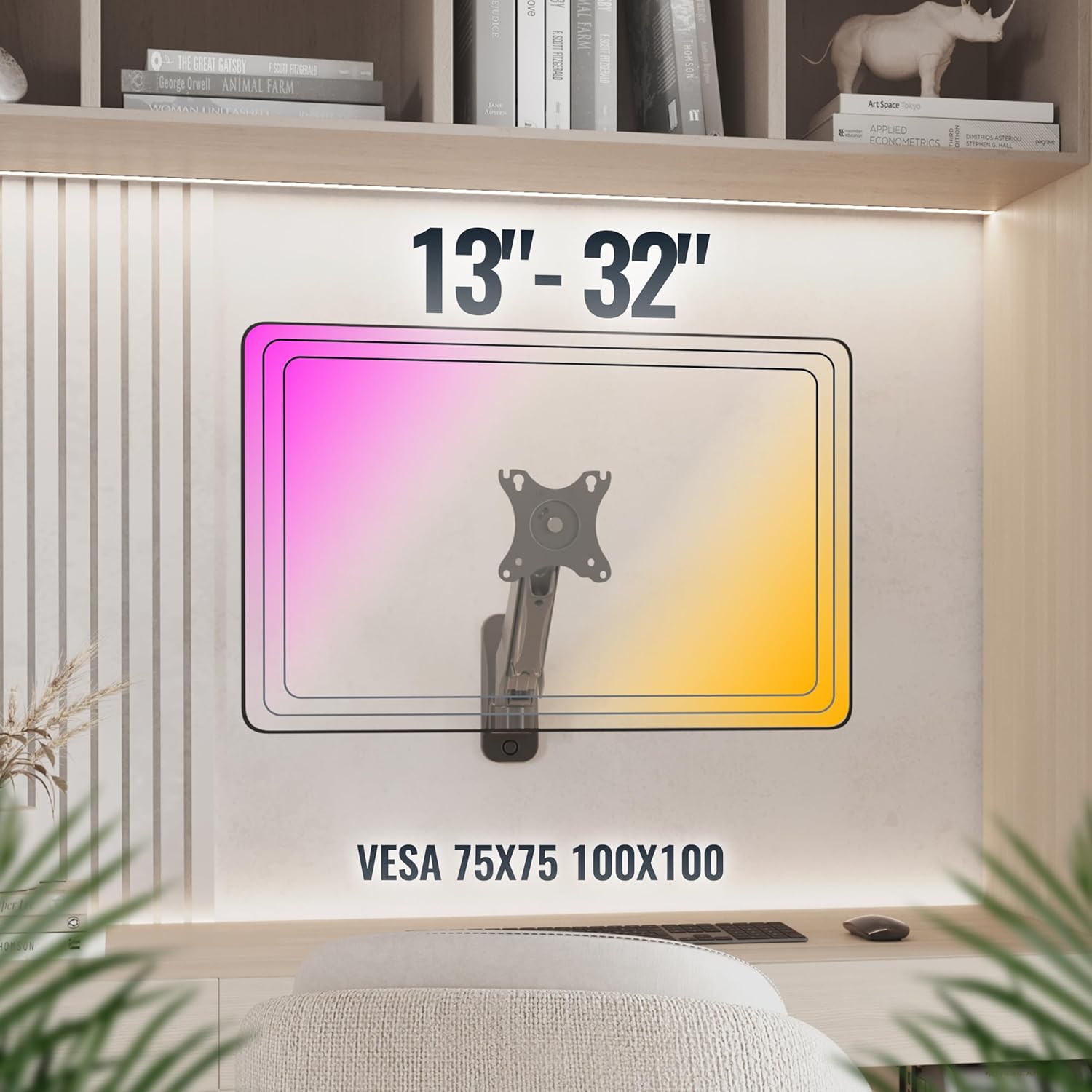 Thumbnail 4 de RICOO S4811 supporto monitor 17-32" 📺