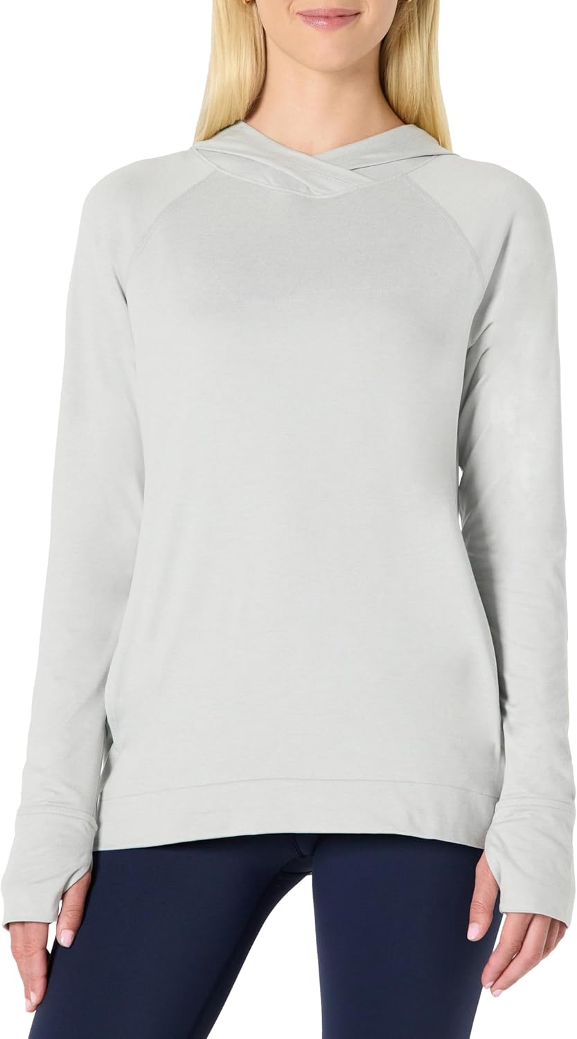 Detalle de Amazon Essentials Women's Athletic Soft Performance Lightweight Long Sleeve Pullover Hoodie