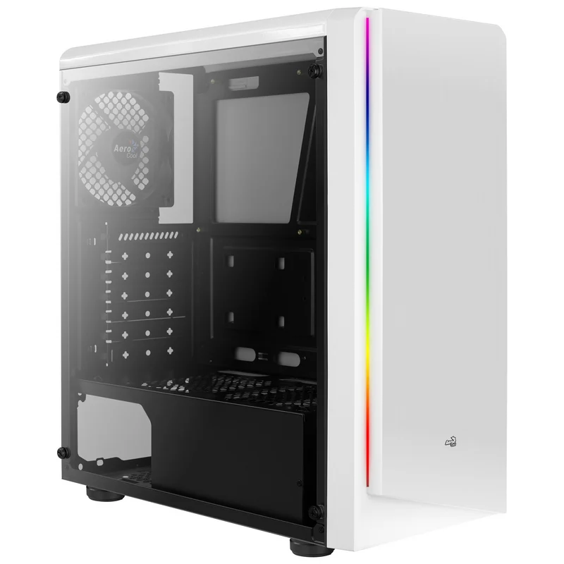 Detalle de Aerocool RIFT RGB USB 3.0 Caja ATX con ventana blanca