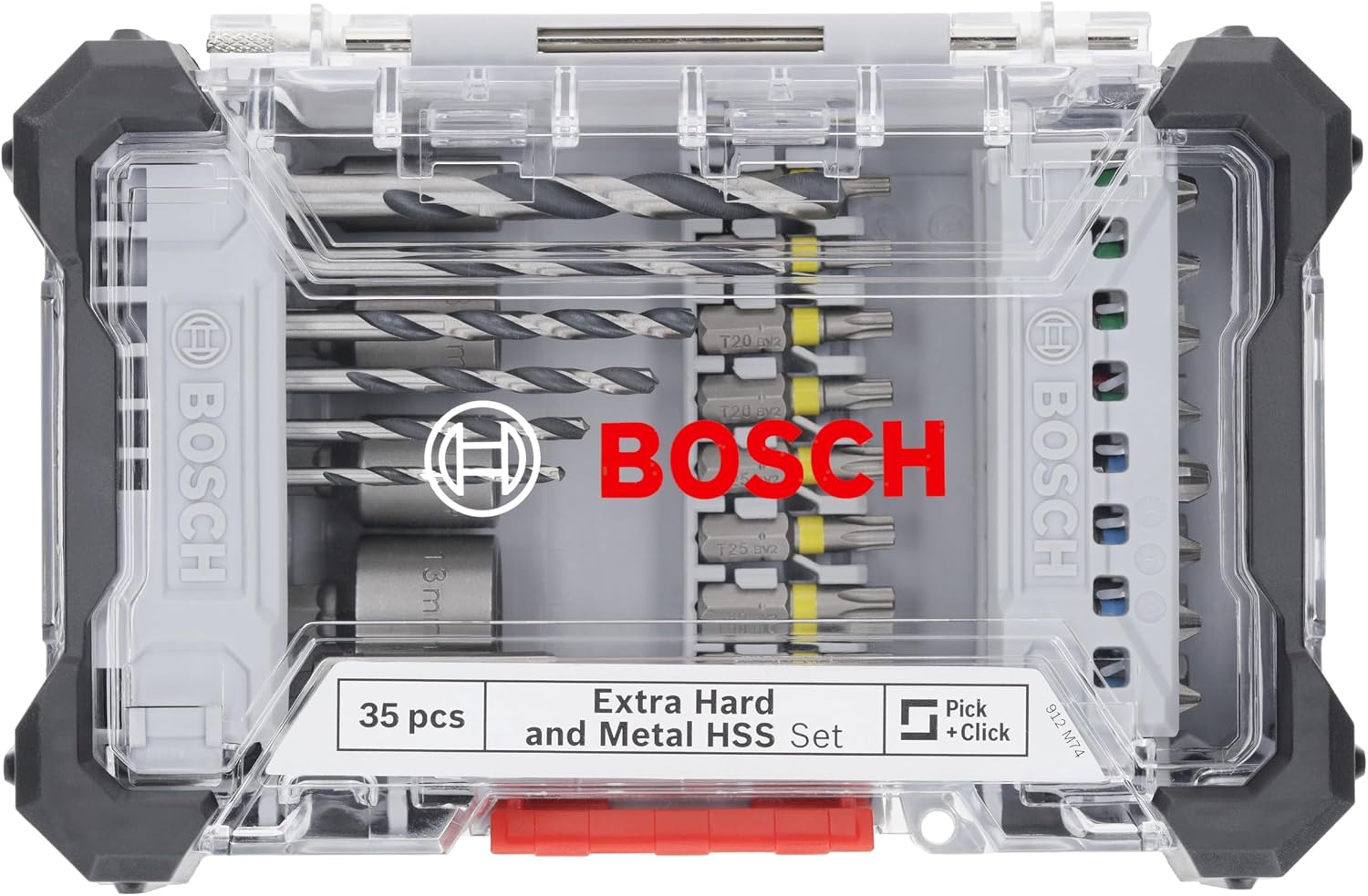 Detalle 2 de BOSCH 2607017726 ドライバービット&鉄工ドリルセット 35ピース・六角軸