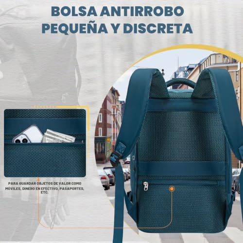Detalle de VMIKIV Mochila de Cabina 40x30x20 cm (24 L) para Ryanair
