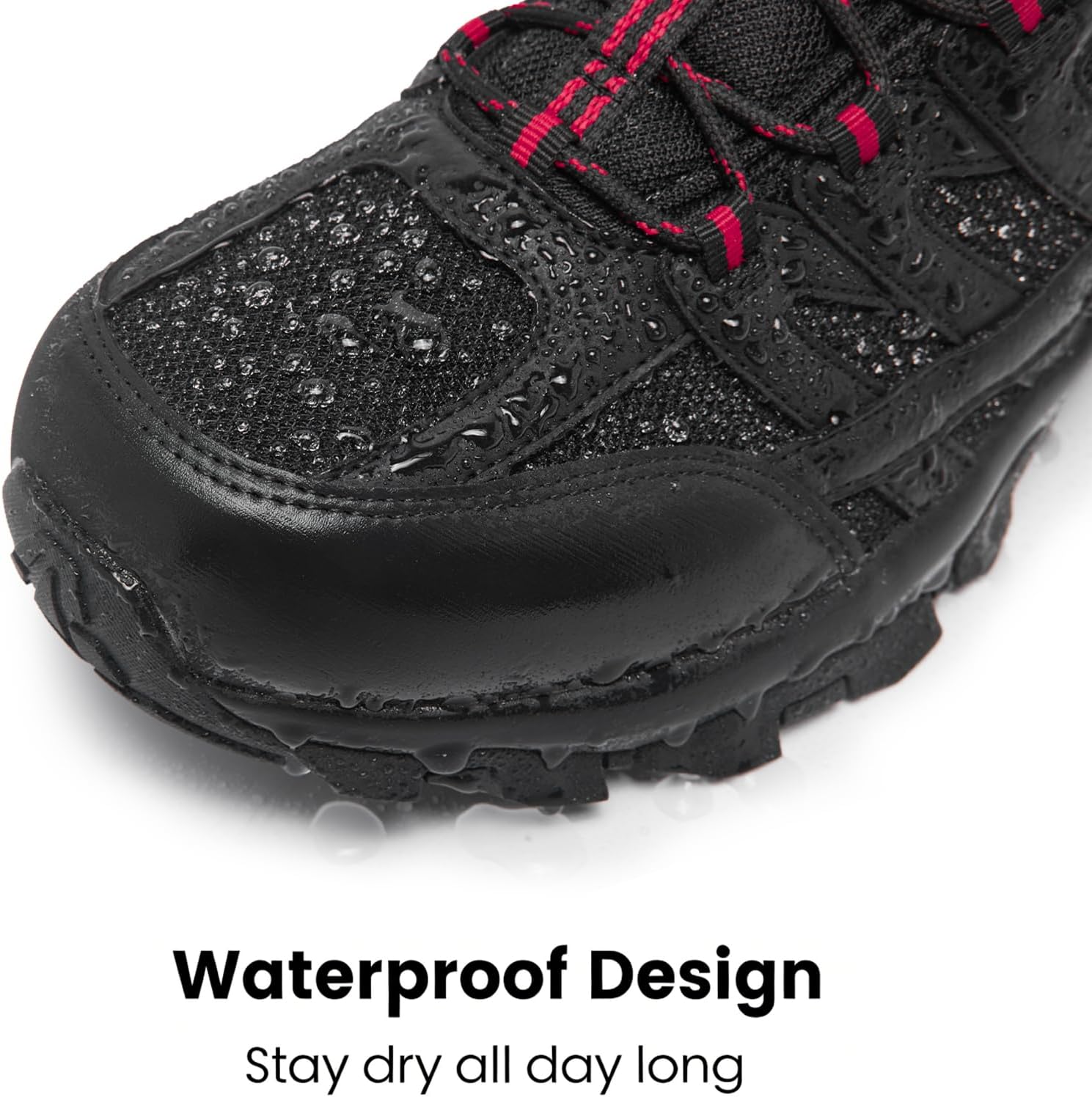 Thumbnail 2 de SHULOOK Men's Waterproof Hiking Shoes: Lightweight, Ankle-Height Boots for Wet Trails
