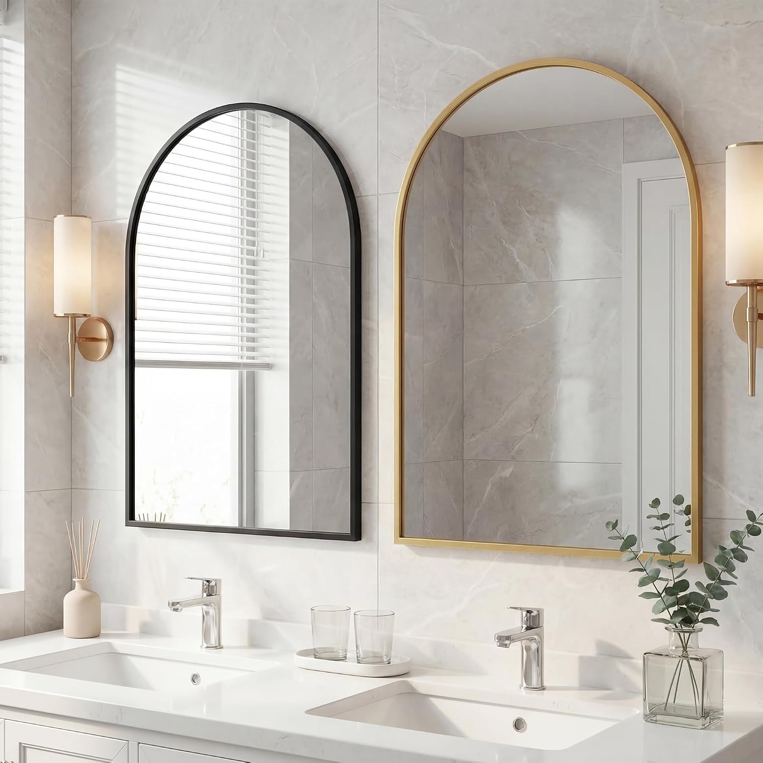 Detalle 2 de HAPPYMONT Bathroom Mirror 26x38-Inch
