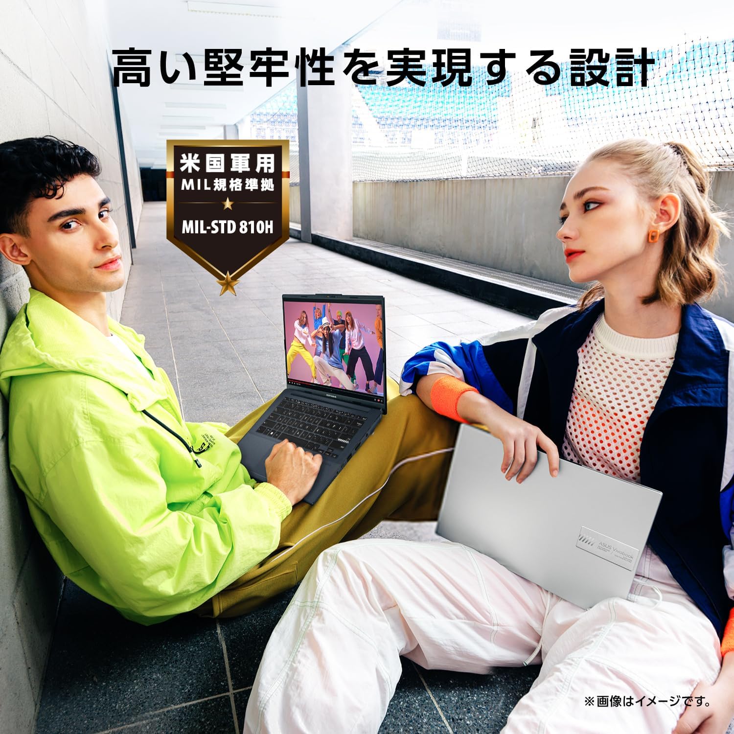 Thumbnail 2 de ASUS Vivobook Go 15 E1504FA-R5165BLSAM 15.6型ノートPC、Ryzen 5・16GB・512GB SSD