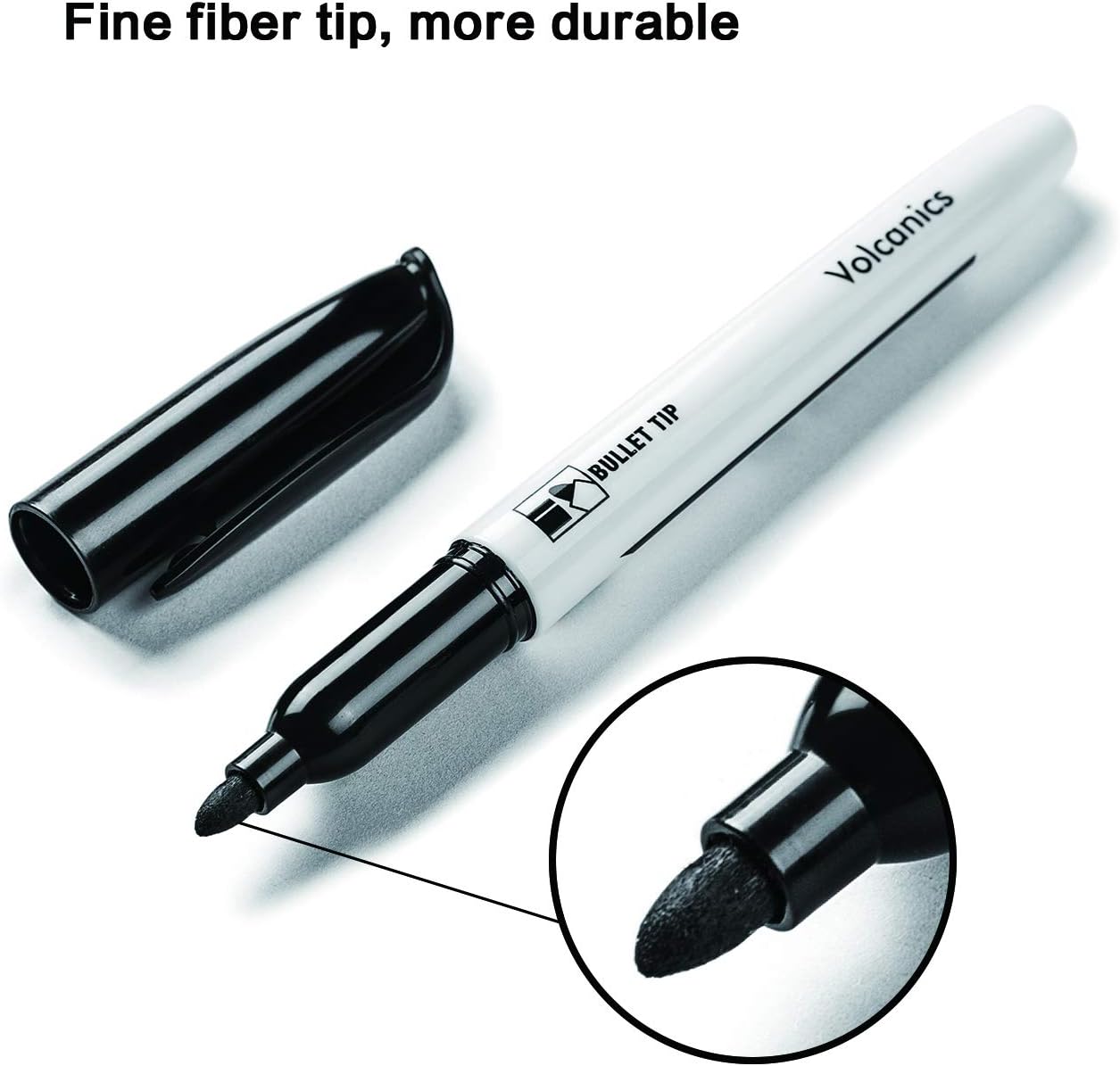 Thumbnail 5 de Volcanics Black Dry Erase Markers 80-pack ๐