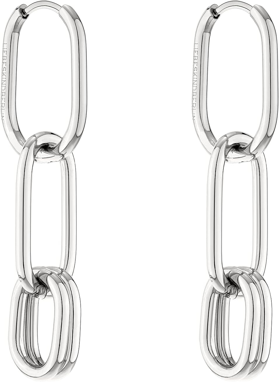 Thumbnail 2 de LIEBESKIND BERLIN Damen Schmuck im Ketten-Look – Armband, Kette und Ohrringe aus Edelstahl