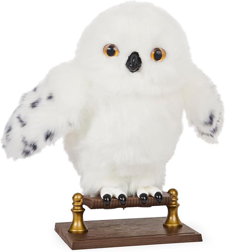 Detalle 2 de HARRY POTTER-WIZARDING WORLD - Lechuza Interactiva Hedwig 🦉