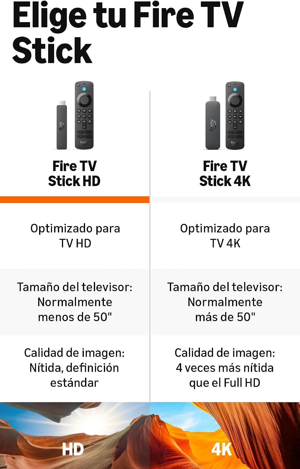 Thumbnail 5 de Amazon Fire TV Stick HD (última generación) con TV en directo gratis: ficha de compra clara