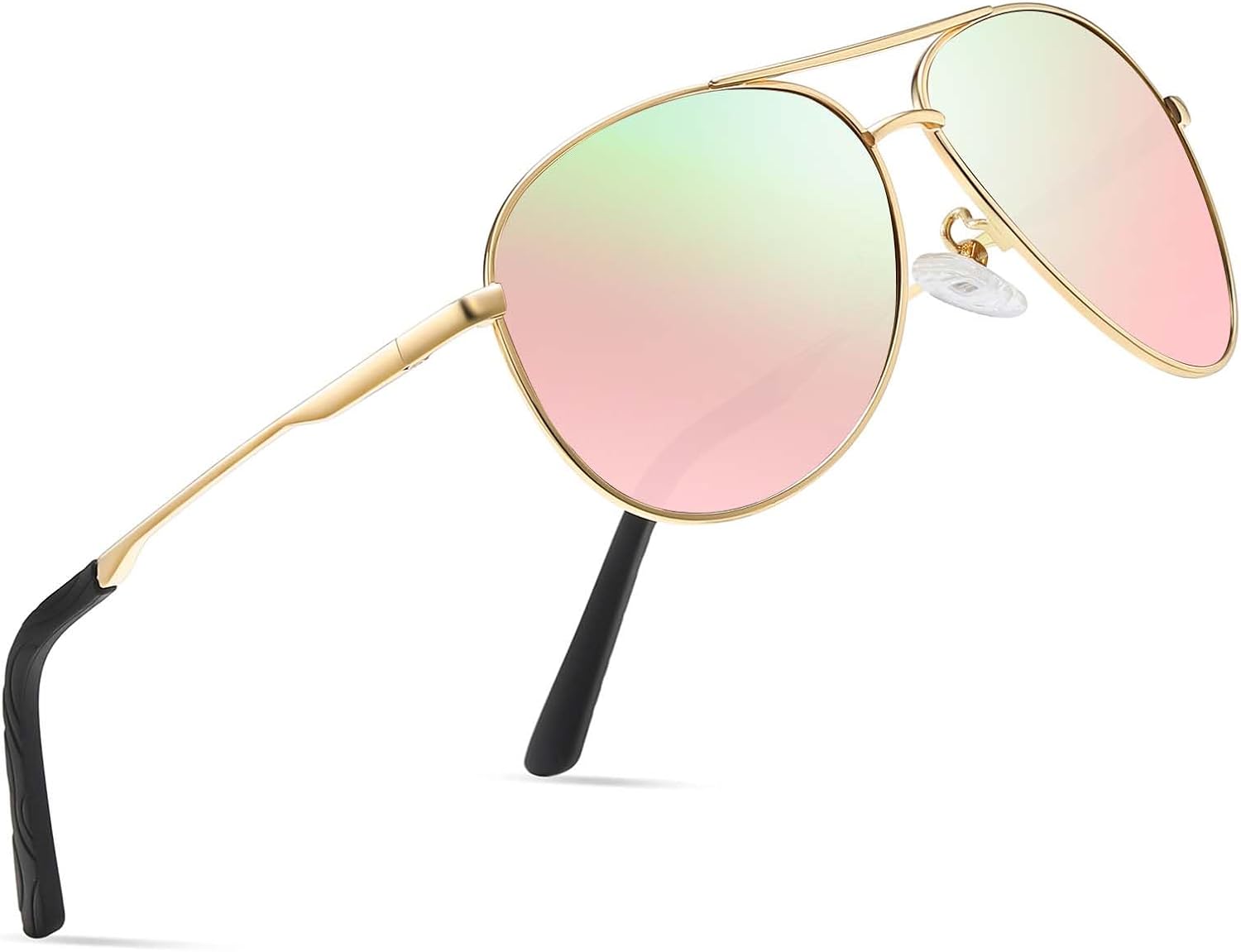 Thumbnail 6 de wearPro Polarised Pilot Sunglasses (Unisex) with UV400 Protection in Black – Vintage-style lightweight shades