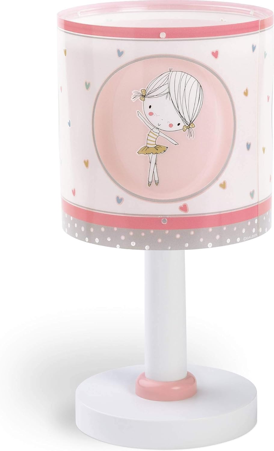 Thumbnail 2 de Dalber Kinder Tischlampe Tänzer Rosa Sweet Dance Rose – 15 x 15 x 30 cm