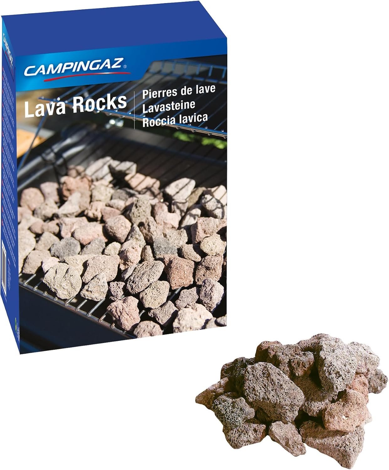Detalle 2 de Campingaz Accessoires Pierres de lave 3 kg 🍖