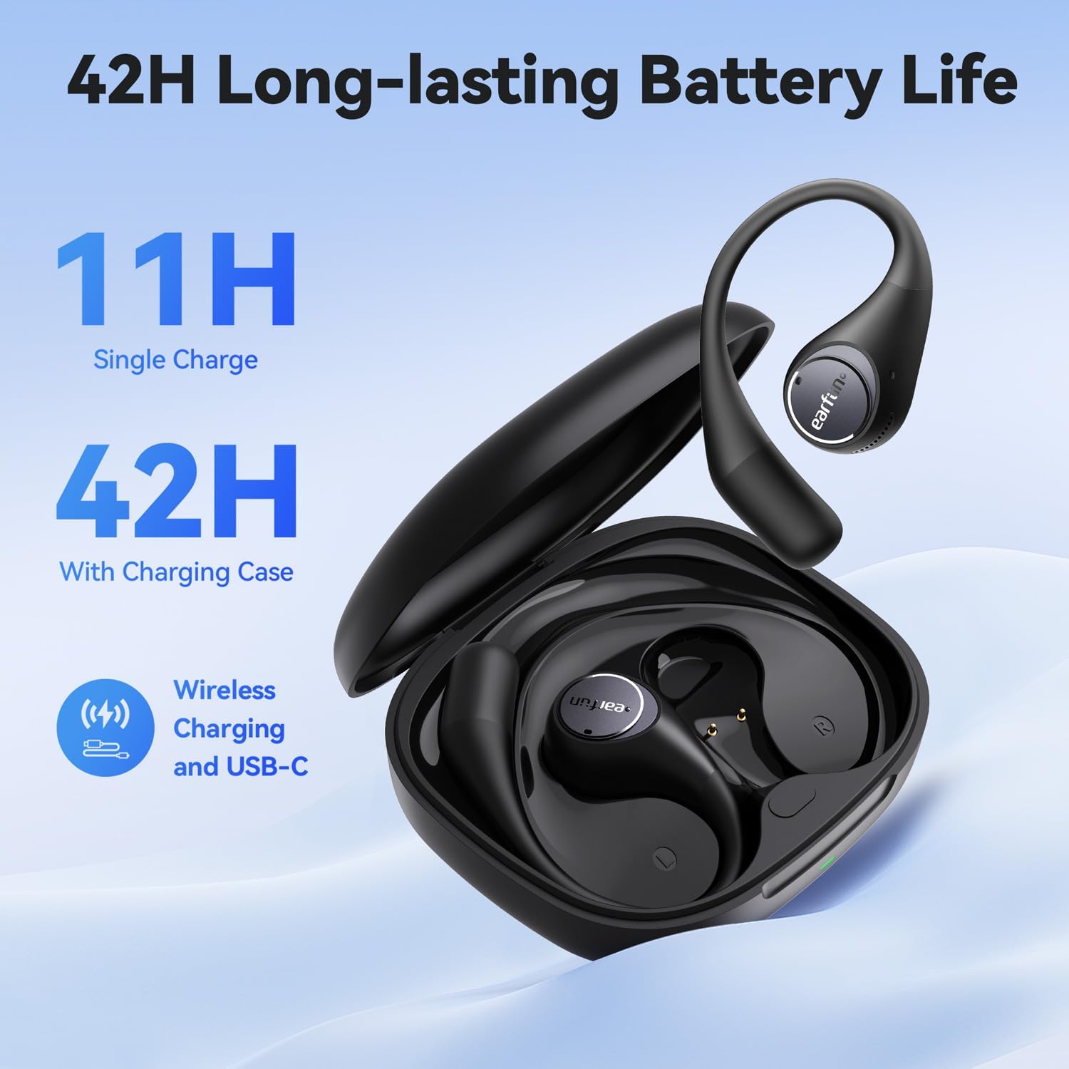 Thumbnail 4 de EarFun OpenJump Open‑ear Headphones 42H