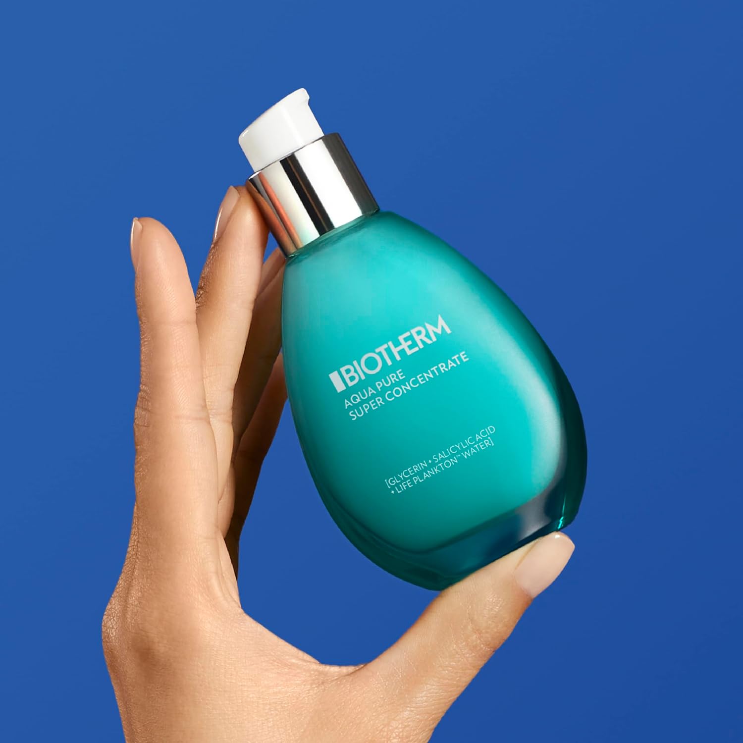 Detalle de Biotherm Aqua Pure Super Concentrate Tagespflege – erfrischende Feuchtigkeit mit Life Plankton & Salicylsäure (50 ml)