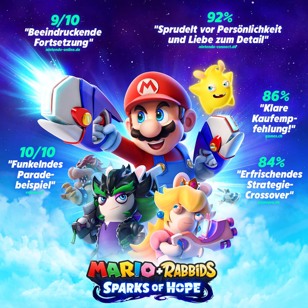 Detalle de Mario + Rabbids Sparks of Hope – Gold Edition (Code in a box) für Nintendo Switch