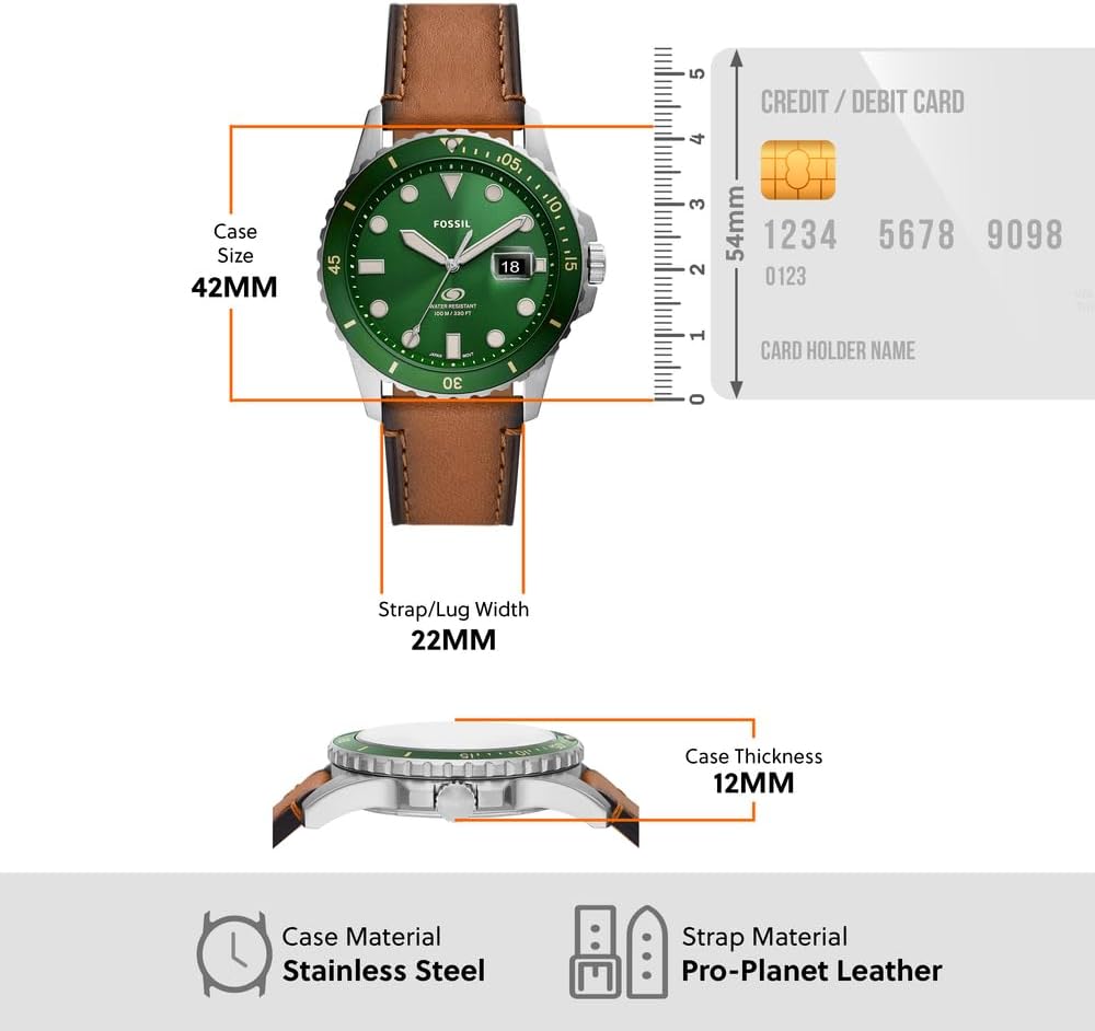 Thumbnail 5 de Fossil Orologio subacqueo 42 mm