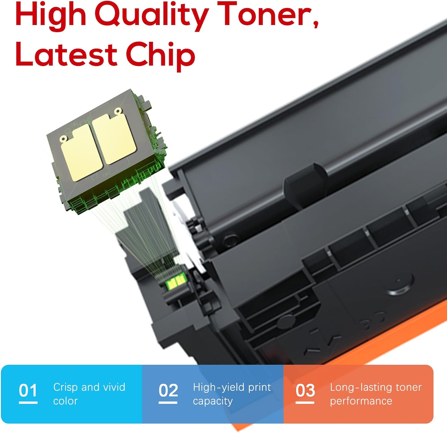 Thumbnail 2 de Jeostarky Compatible Canon 067H Toner Cartridge Set 4-pack 🖨️